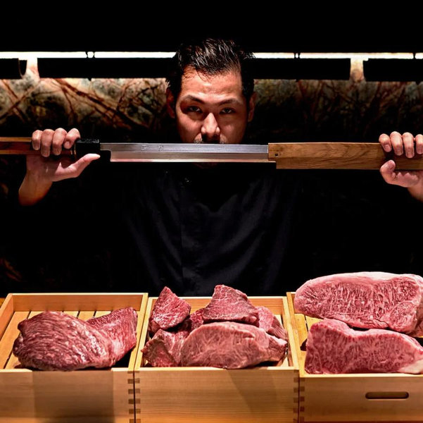 Waygu omakase in Kyoto