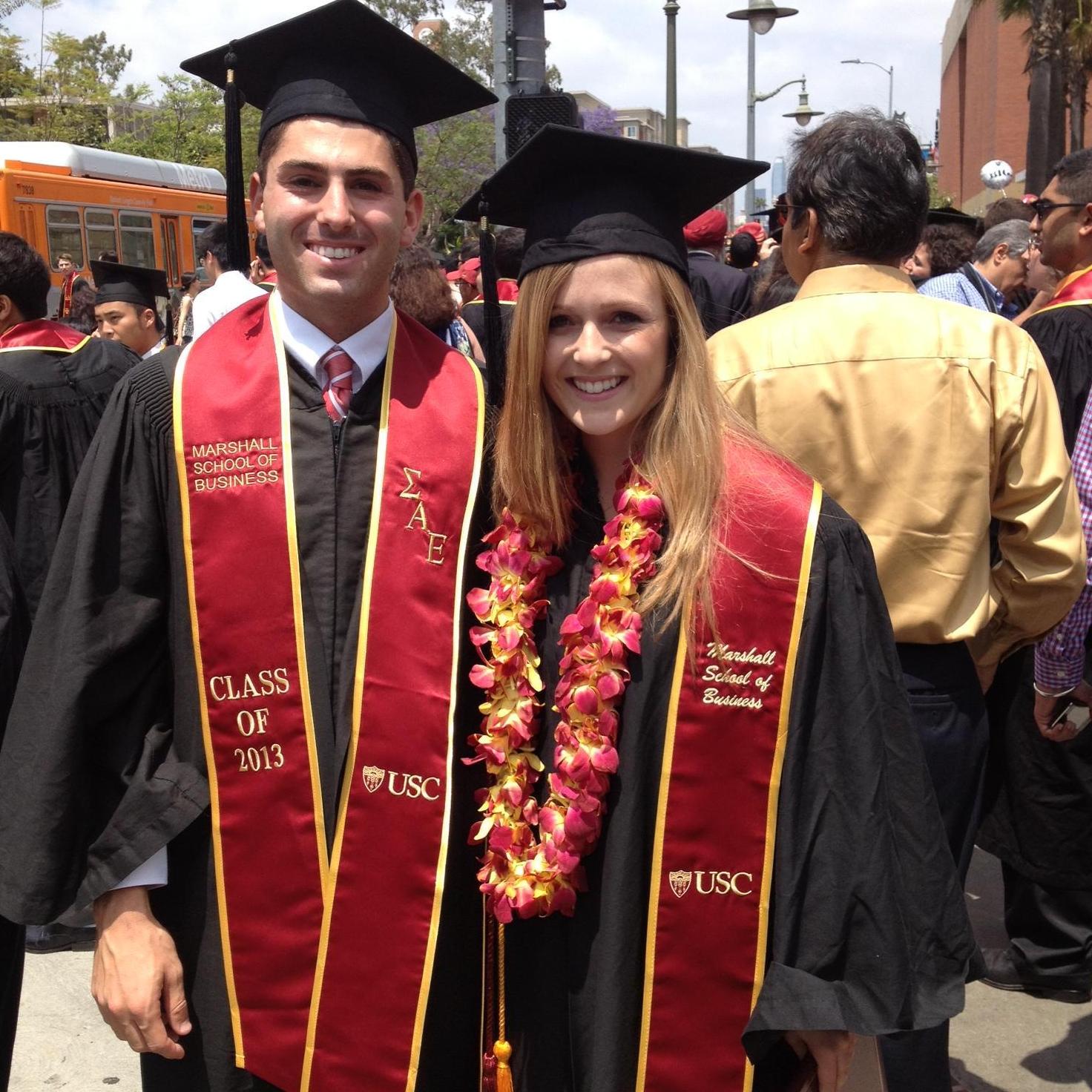 Fight On! Graduation from USC in May 2013