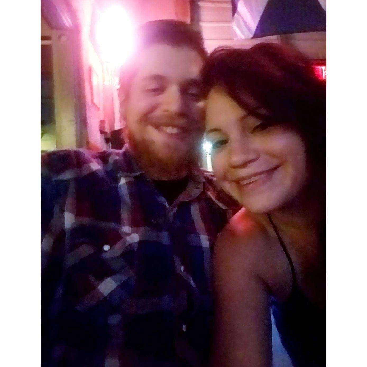 First photo of us together!