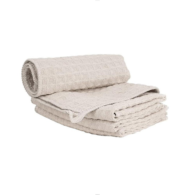 Barista Micro Cloth 4 Pack - watchget Microfiber Barista Cleaning Towels Coffee Cleaning Accessories for Espresso Machine, Steam Wand, Countertop, Khaki(12"x12")