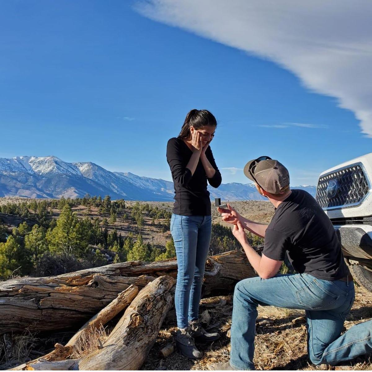 Mountain Top Engagement, Nevada