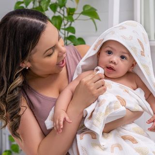 Boutique Hooded Towel + Washcloth Set