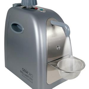 GemOro 0375 Black Diamond Brilliant Spa Personal Sized Gray Slate Steam Cleaner, 16-Ounce