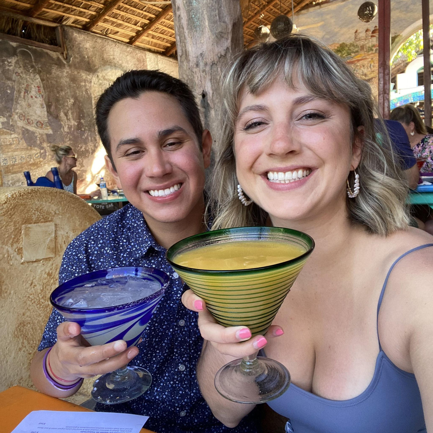 Our first trip to Cabo San Lucas soon after we reunited.