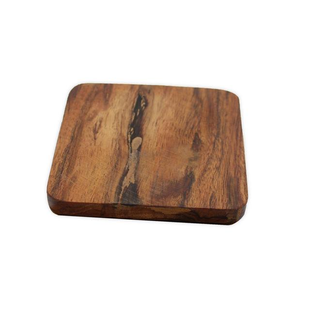 Jodhpuri™ Acacia Wood Square Coasters (Set of 4)