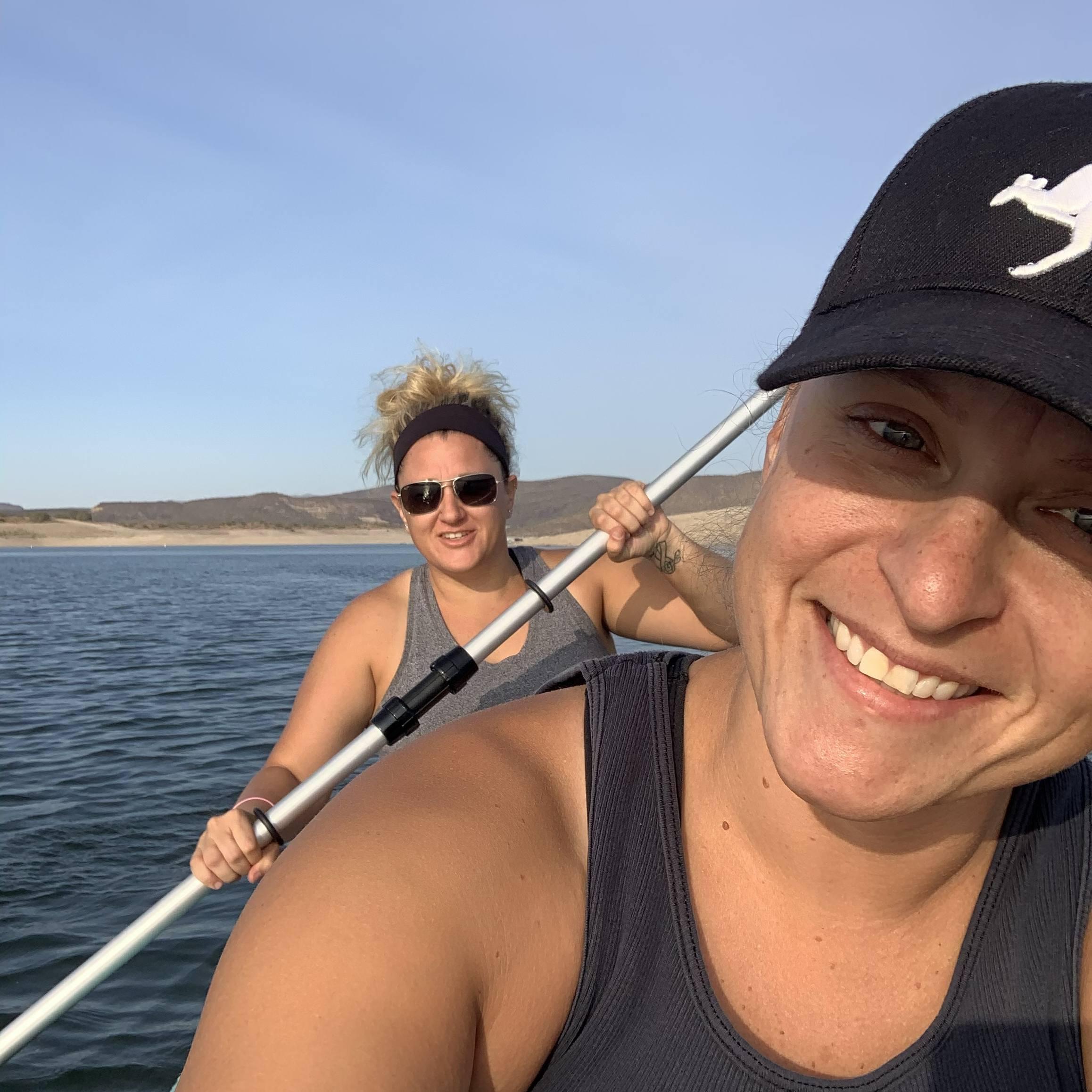 Kayaking on Lake Pleasant
Nat made me paddle the whole time while sat back and took photos
September 2020