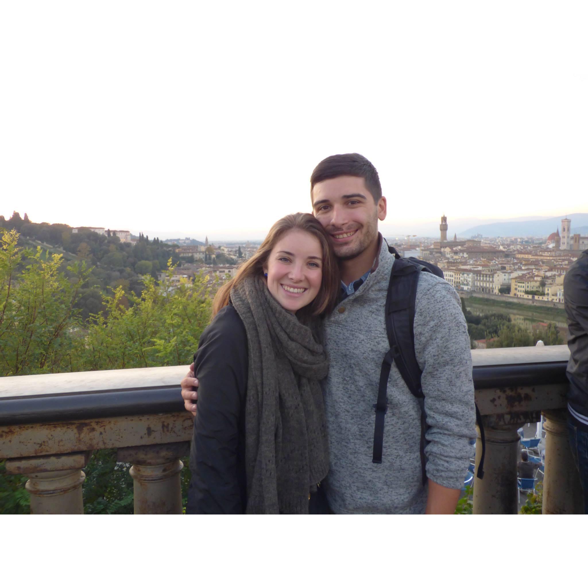 Sunsets in Florence.