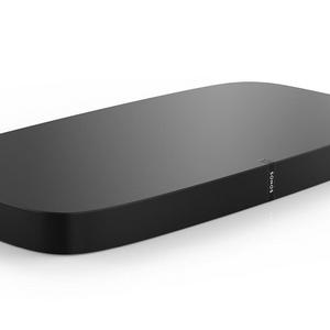 Sonos PLAYBASE for Home Theater and Streaming Music (Black), Works with Alexa