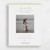 Green Wedding Save the Date - Dinard Photo