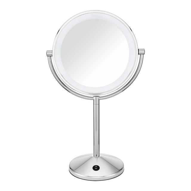 Double-Sided LED Vanity Mirror