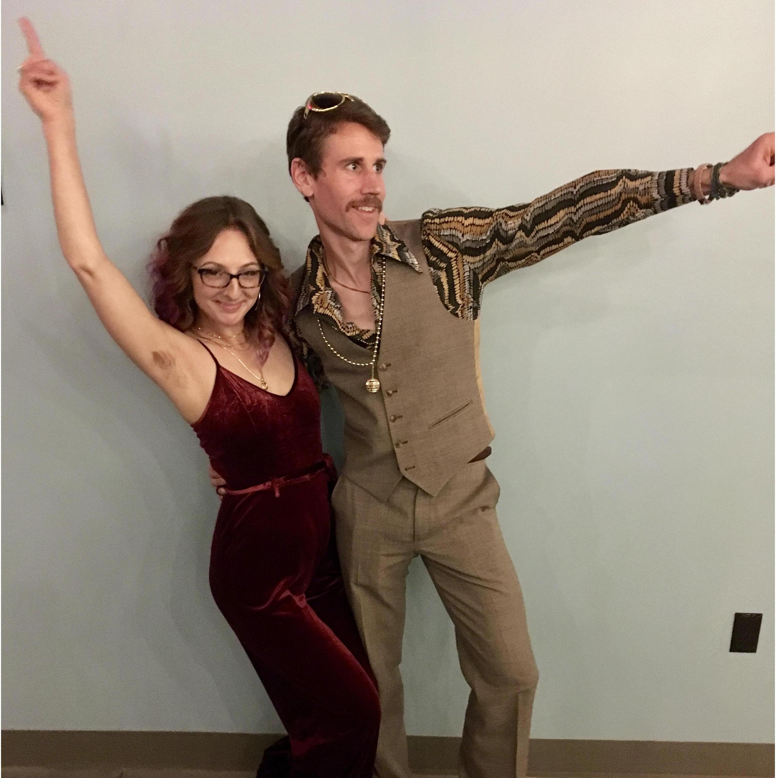 70's party at Outward Bound
