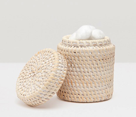 Hive | Dalton Cannister, White Washed