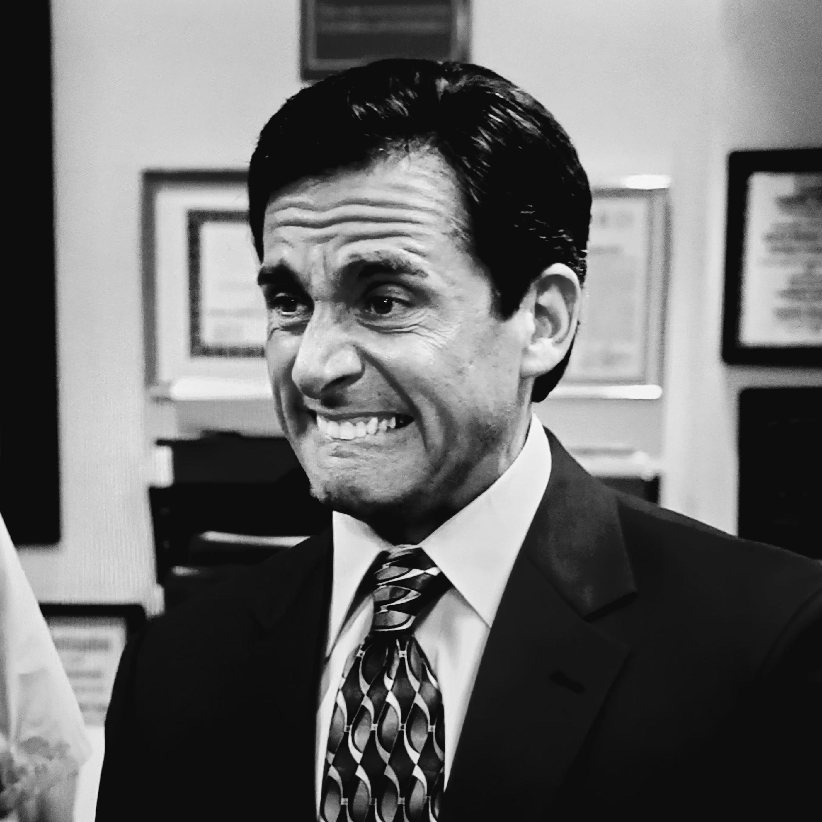 Our faces when we realized we would have to "downsize" our wedding.