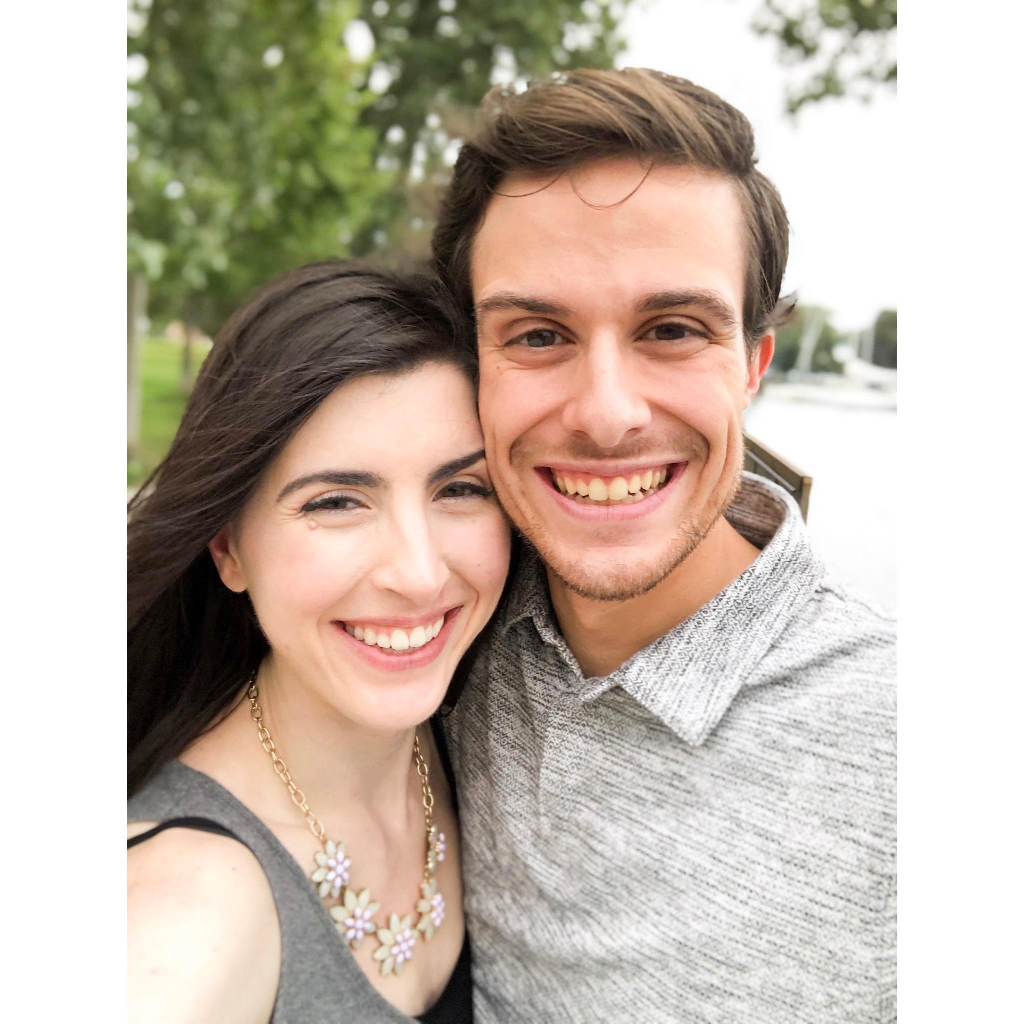 Our very first photo together <3