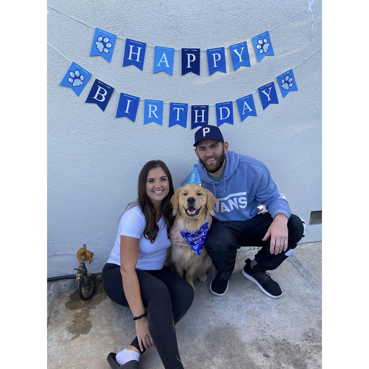 Theo's first birthday!
