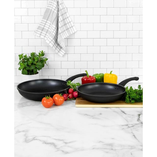 Hell's Kitchen 10" & 12" Nonstick Fry Pan Set