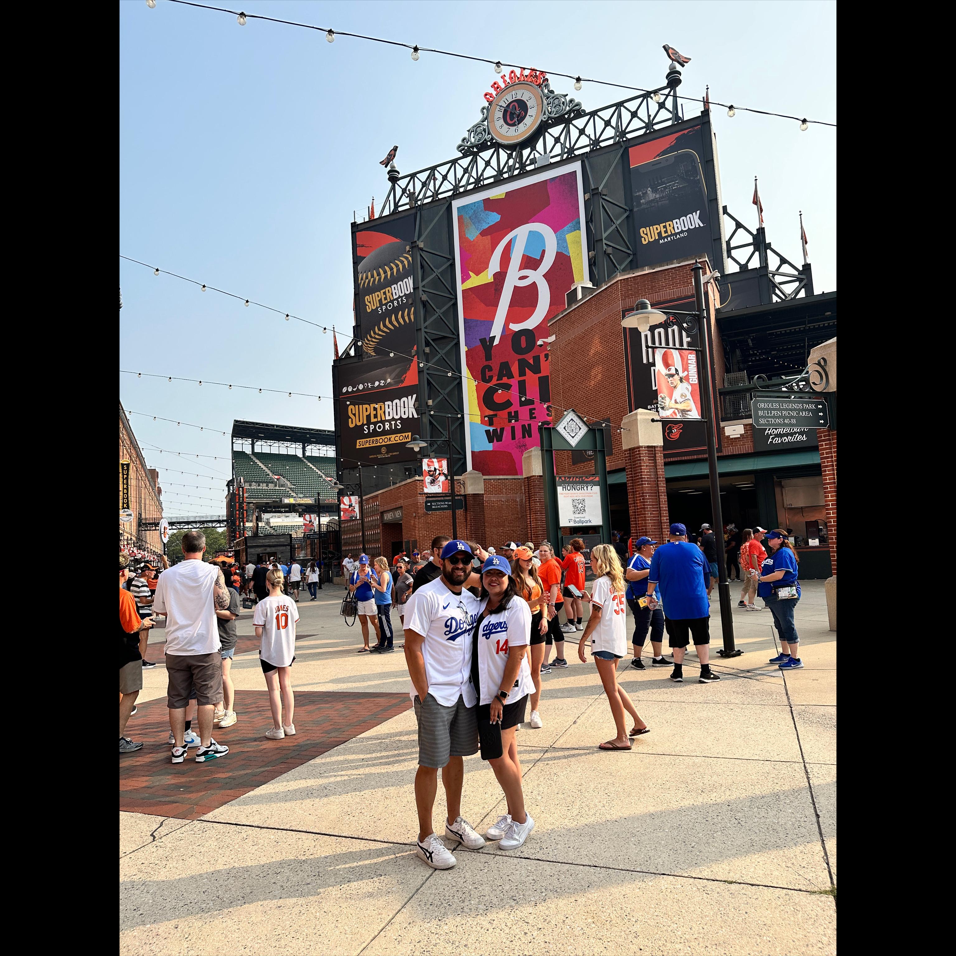 Stadium Tour continues... here we are at Camden Yards in Baltimore, MD (July 2023)