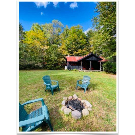 Plenty of spaces to have a camp fire and share in conversation with new friends.
