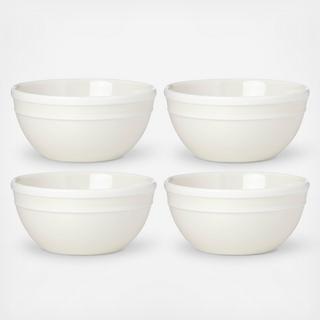 Sculpted Stripe Cereal Bowl, Set of 4