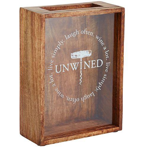 Shadow Box Wine Cork Holder