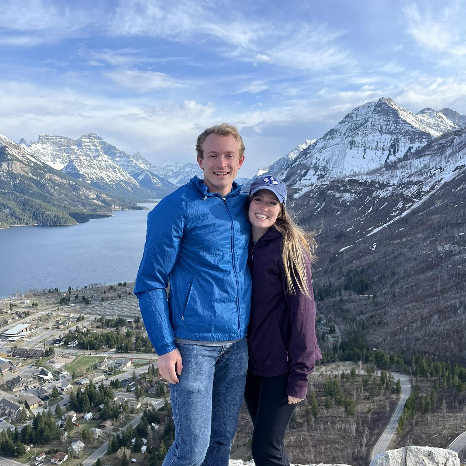 Waterton trip during visit to Raymond (April 2025)