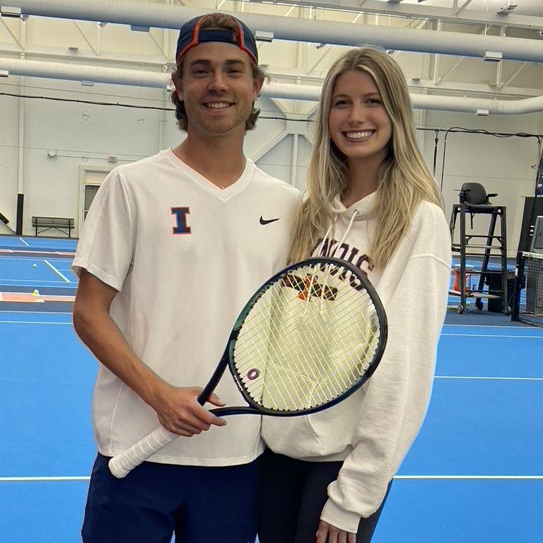 Nic's Illinois Tennis "Senior Day" (2023)