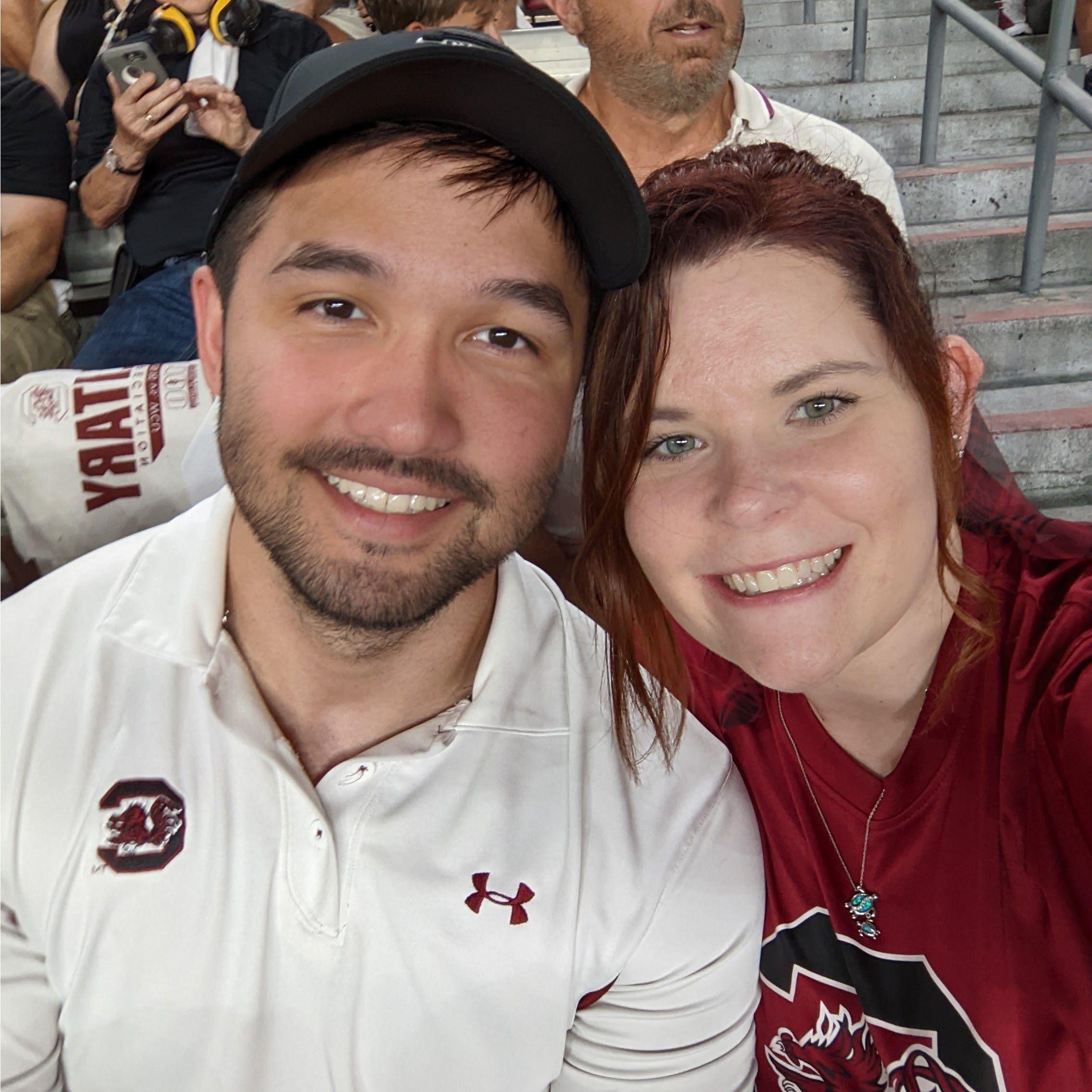 Our 2nd Gamecock game!