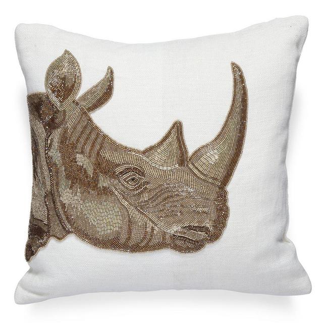 Botanist Rhino Pillow