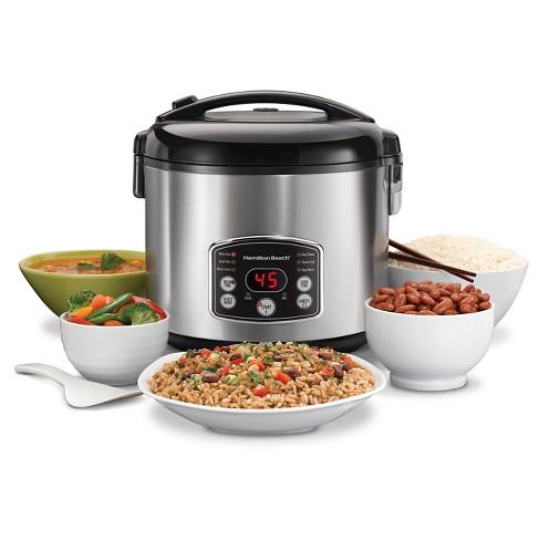 Hamilton Beach Digital Simplicity™ 20 Cup Rice Cooker and Steamer - Stainless 37541