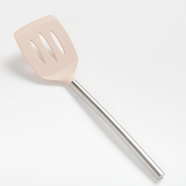 Tovolo Blush Silicone Turner with Stainless Steel Handle