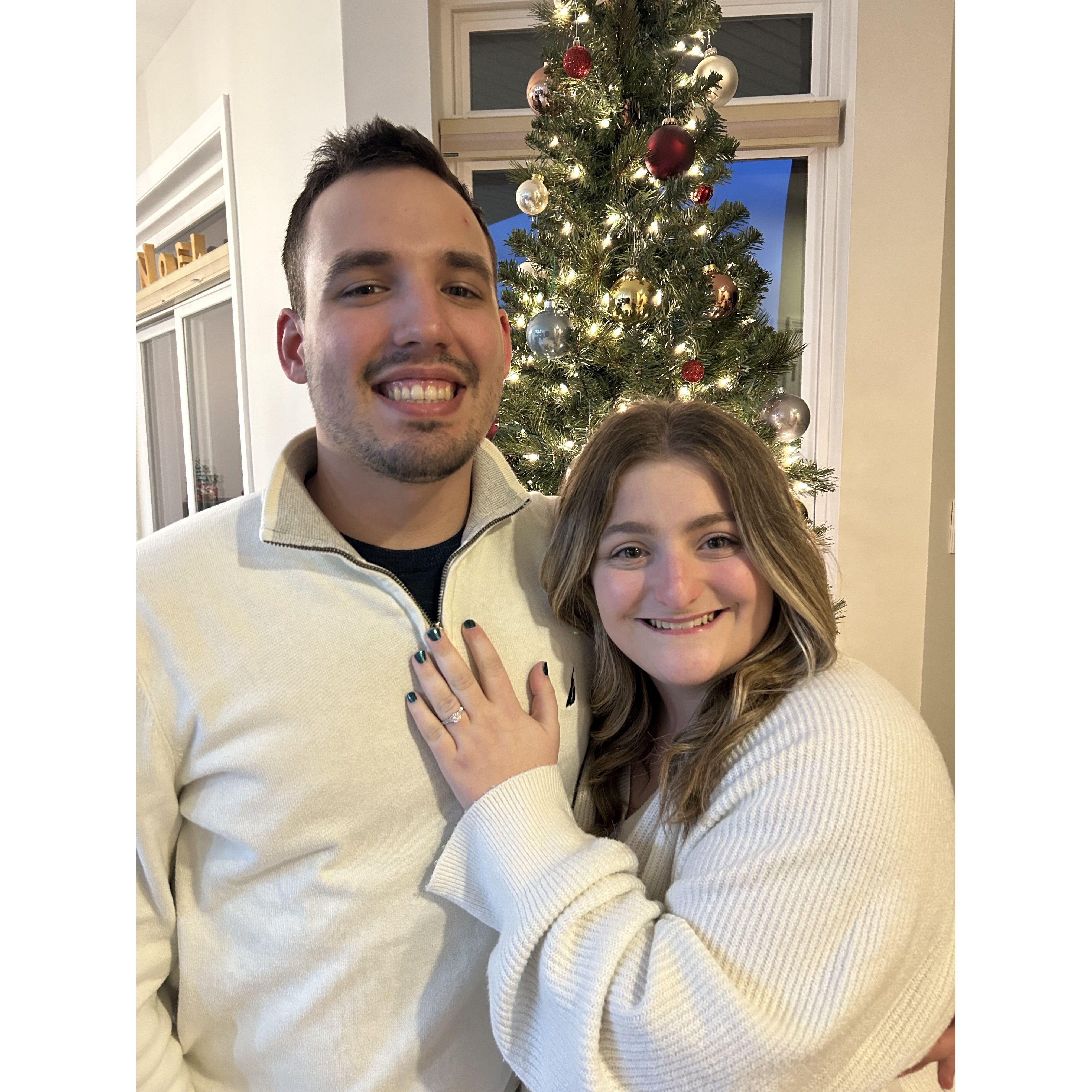 Our first Christmas engaged!!