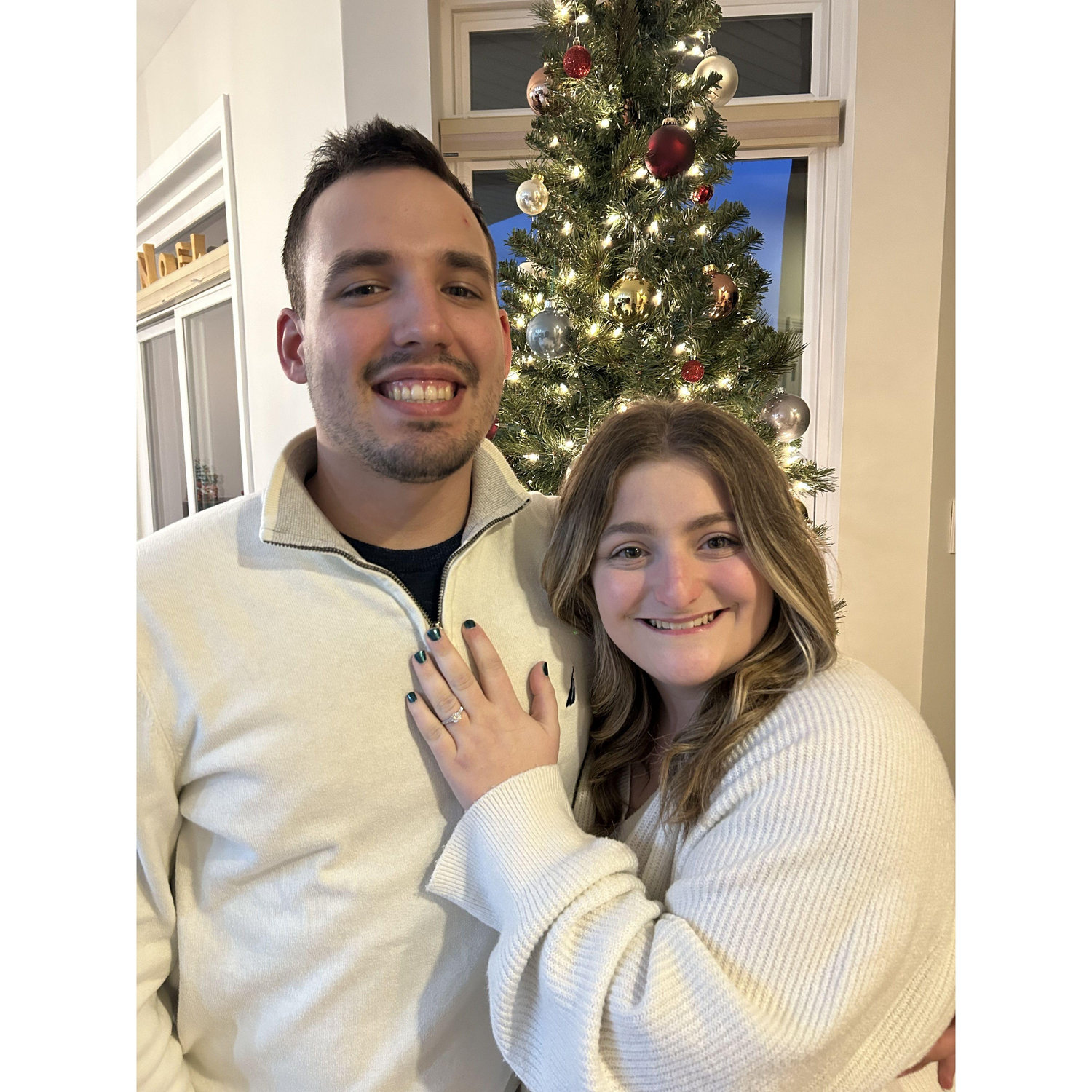 Our first Christmas engaged!!
