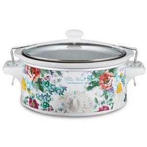 The Pioneer Woman 6 QT Country Garden Portable Slow Cooker with Sealed Lid