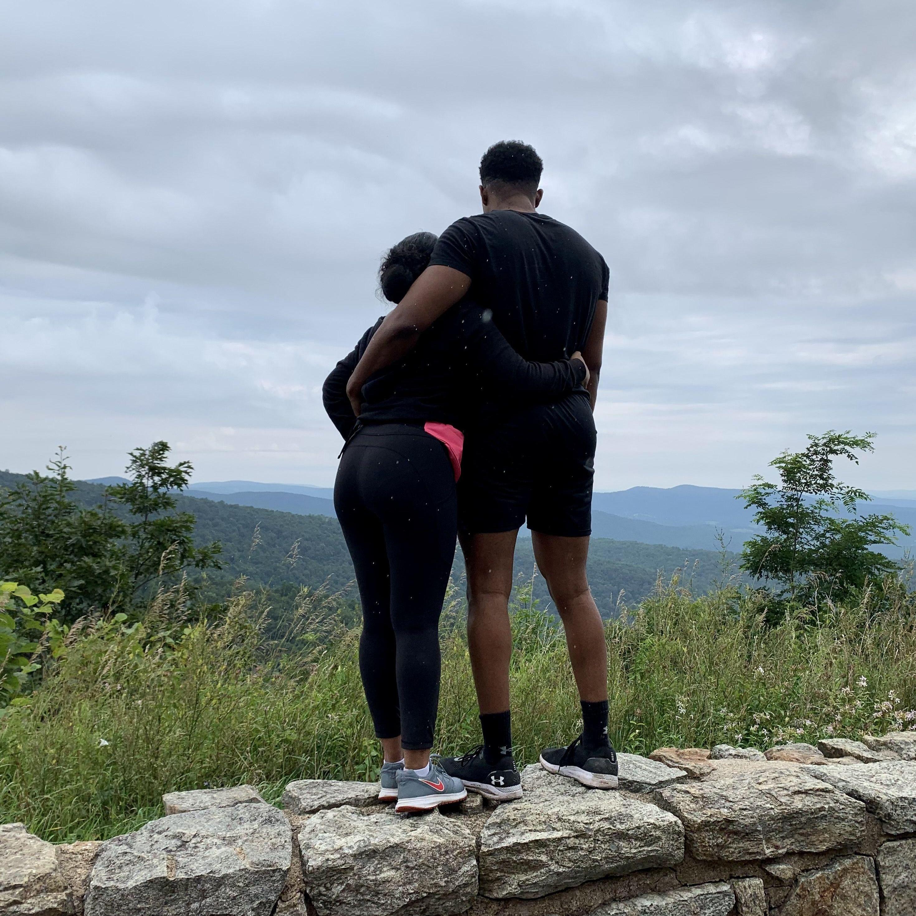 Hiking up Shenandoah National Park! - August 2022.