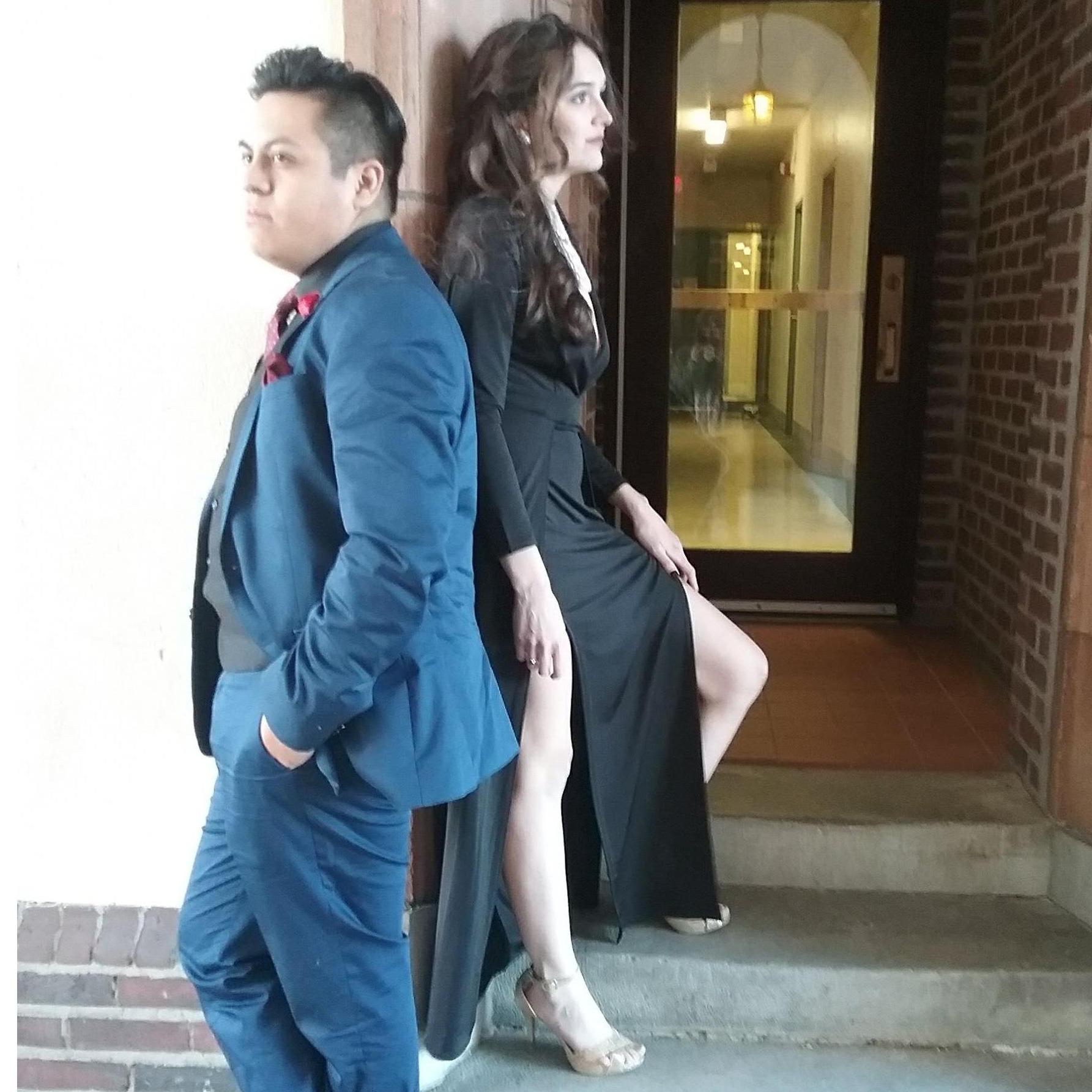 Another gem from our first anniversary. I actually put together a full story!
