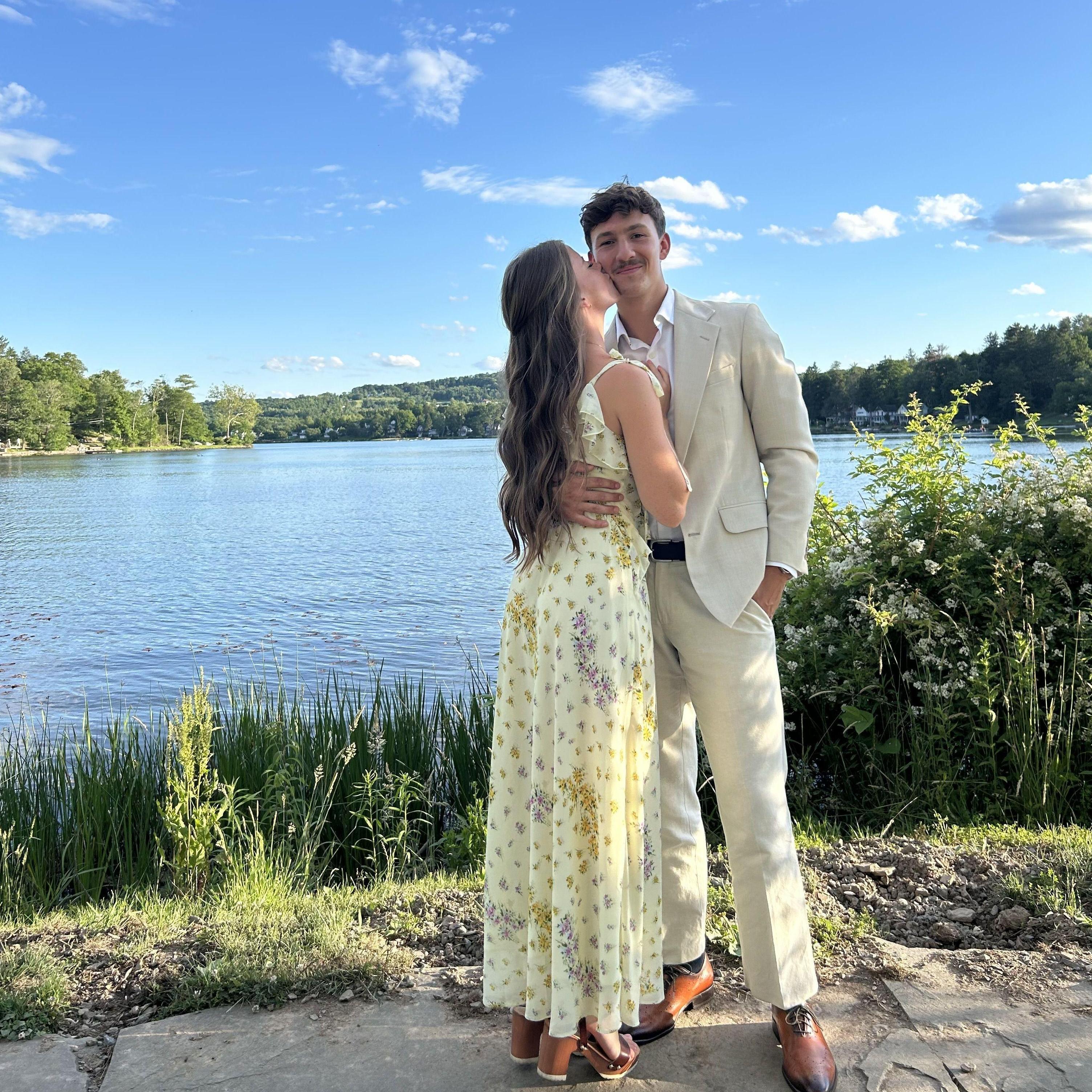 Brought Kat as my date to the beautiful wedding of Max and Emma Salamida. - Jon