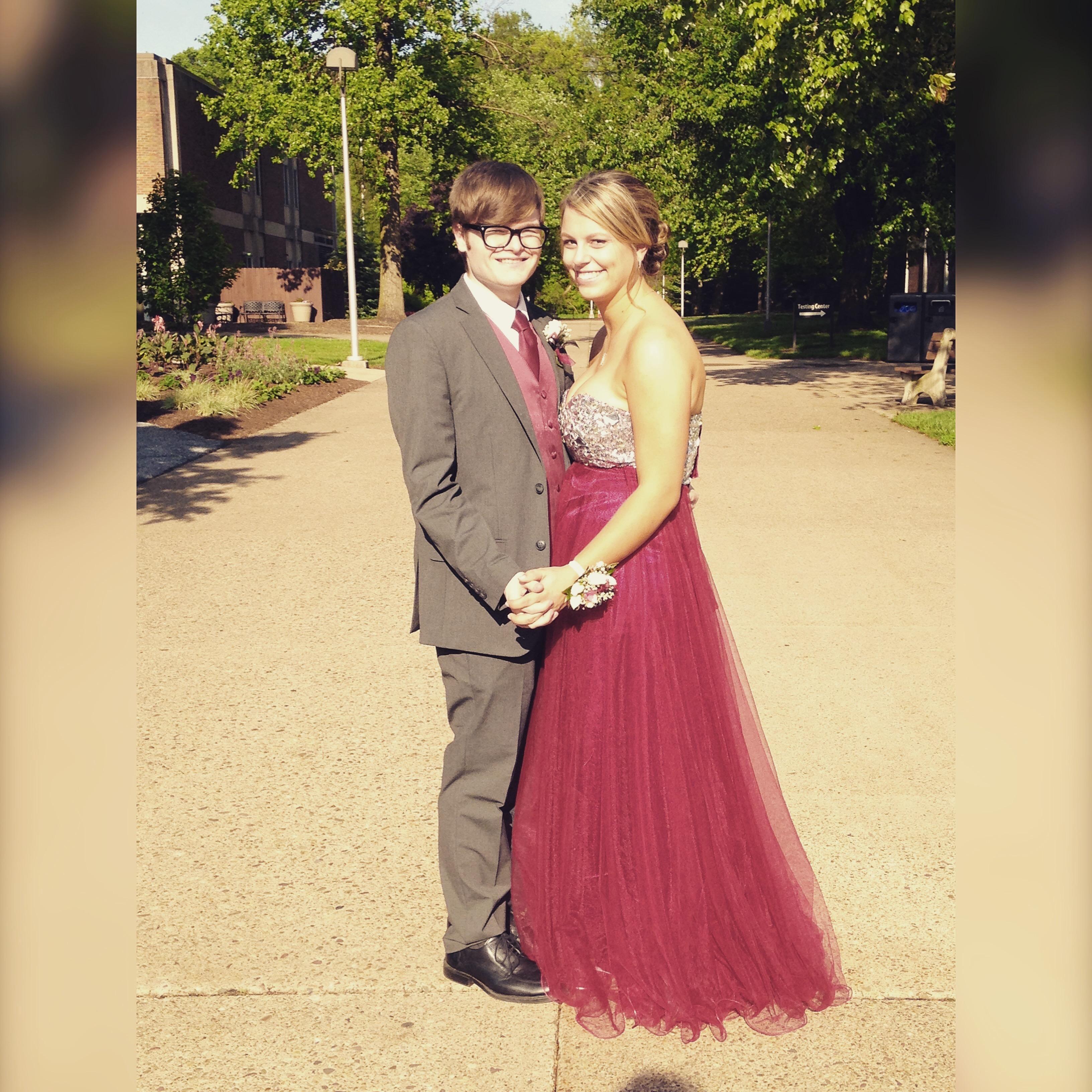 Second prom together.