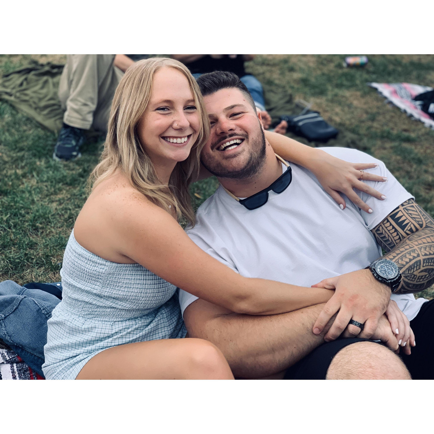 August 18, 2019
Shortly before we got drenched at the outdoor concert.