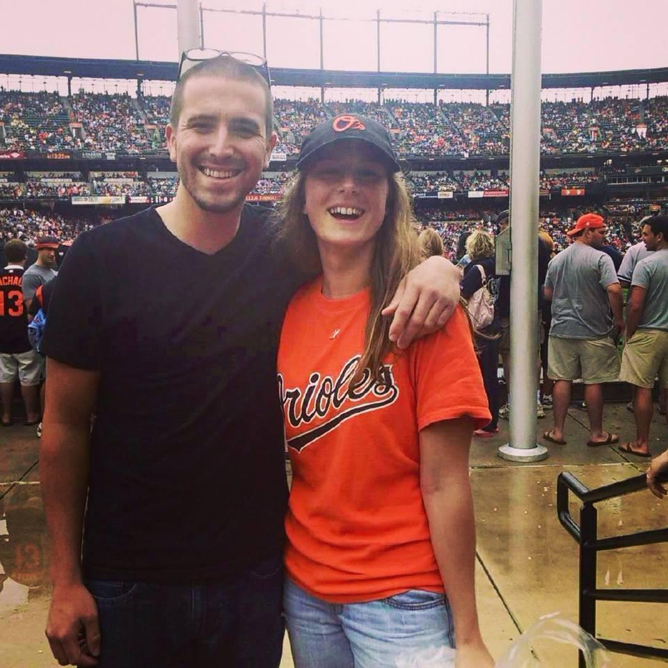 A rainy O's game couldn't stop us from laughing