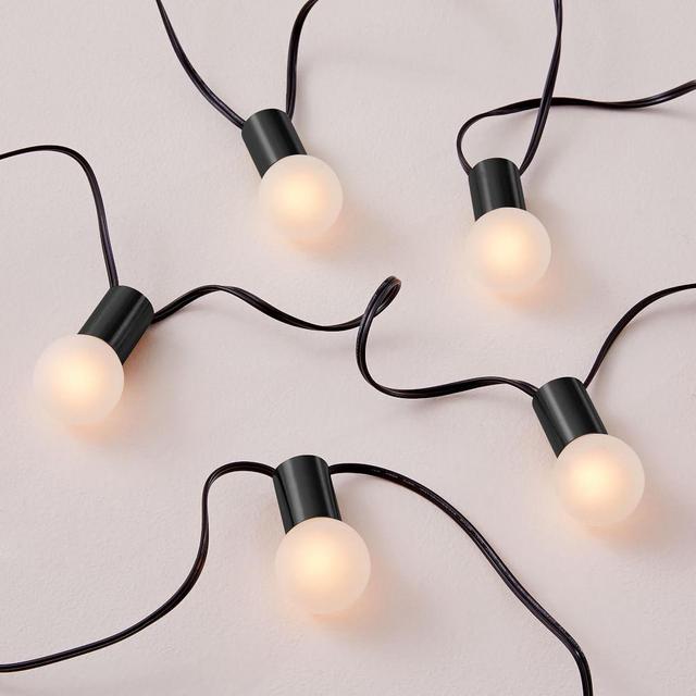 Simple String Lights, Dark Bronze