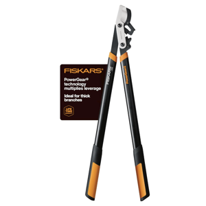 Fiskars 32-Inch Loppers for Tree Trimming, Heavy Duty, Low-Friction Sharp Steel Blade, Branch Cutter up to 2-Inch Diameter Cut Capacity, PowerGear2 Technology that Multiplies Power for Less Effort
