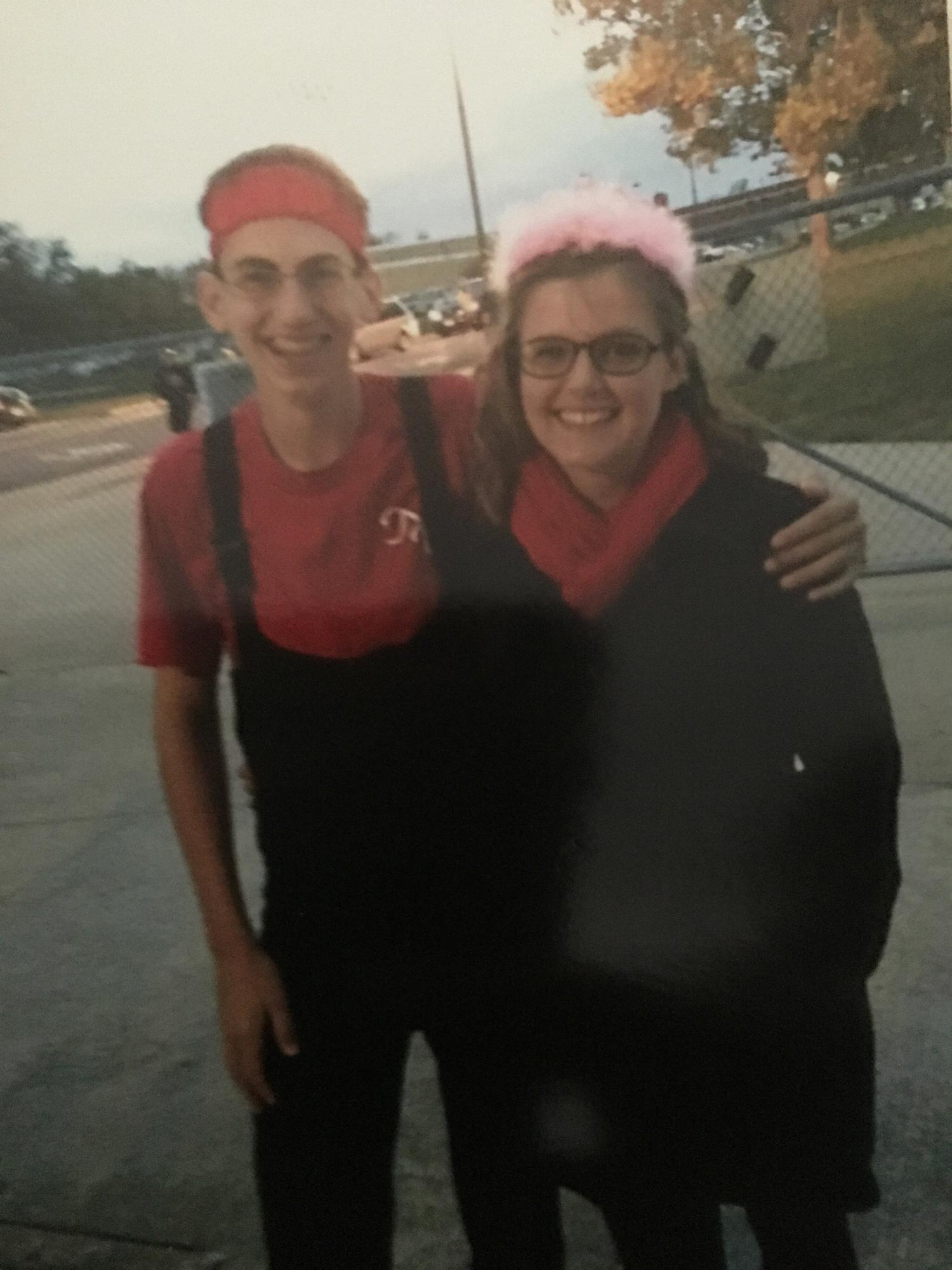 Band Senior Night, Fall 2015