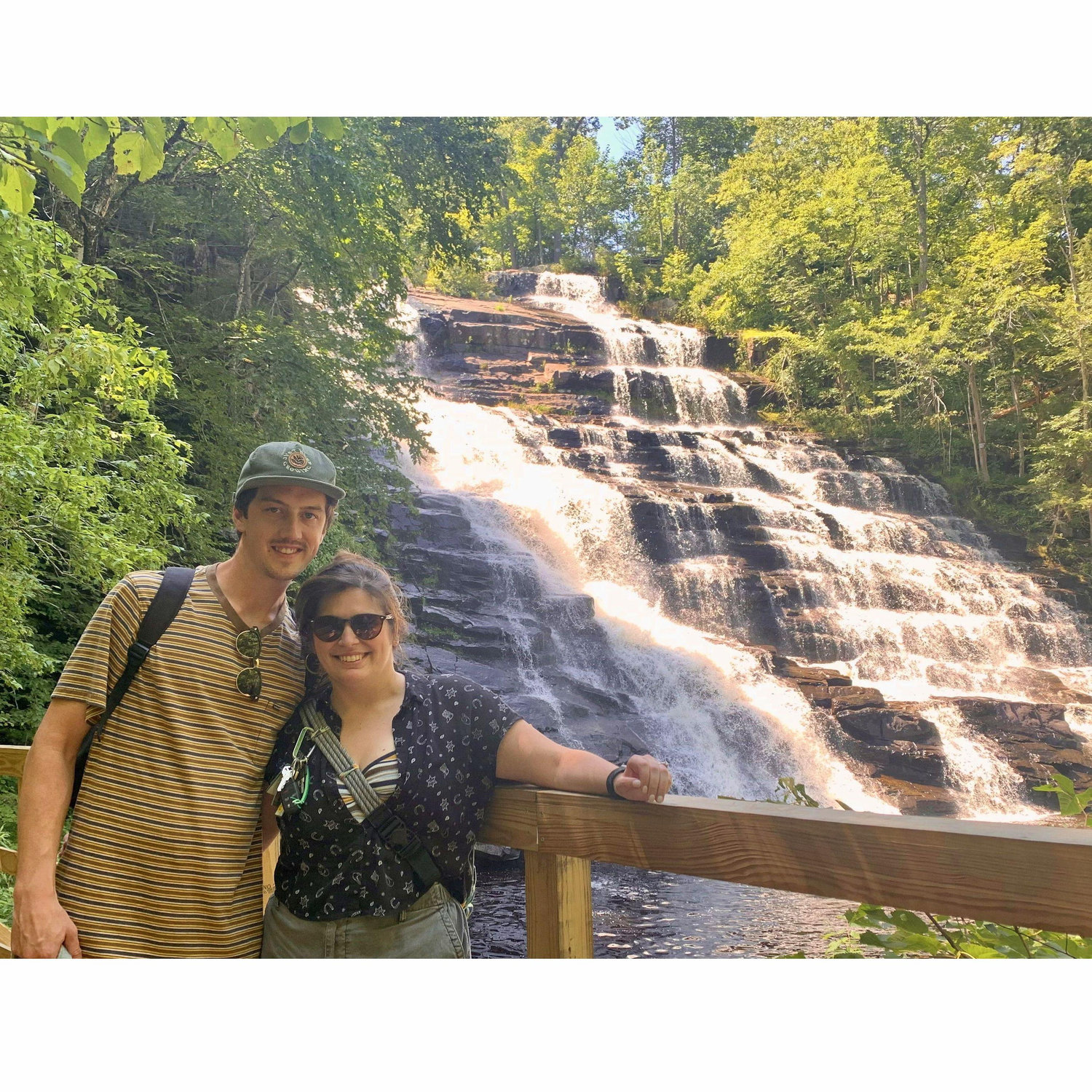 Visiting another beautiful NY waterfall