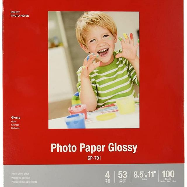 CanonInk Glossy Photo Paper 8.5" x 11" 100 Sheets (1433C004),Value not found