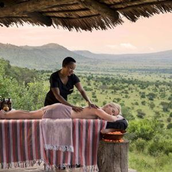 Couples Massage After Game Drive