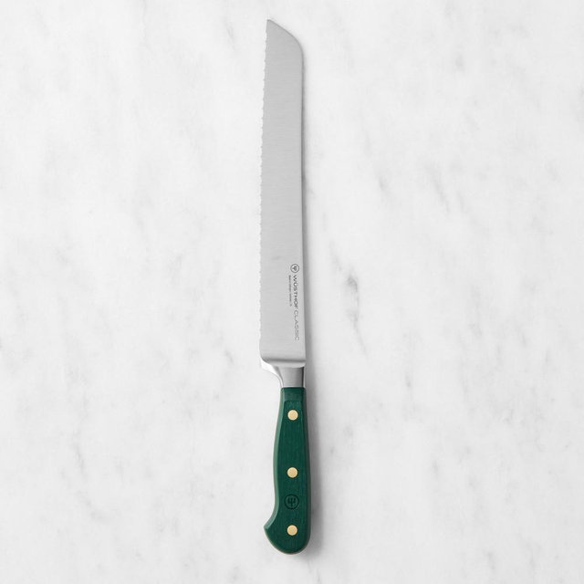 Wüsthof Classic Bread Knife, 9", Fresh Rosemary