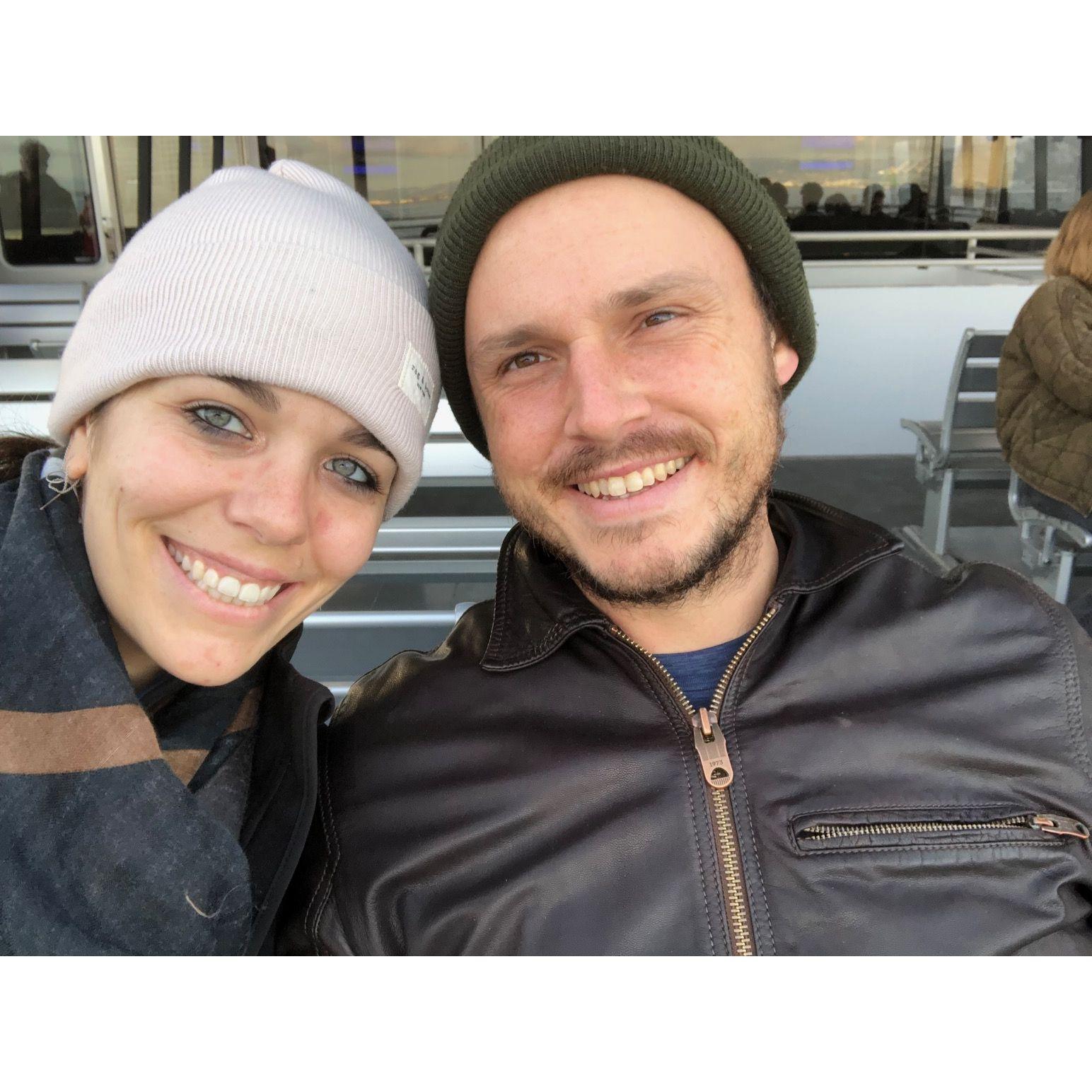 Ferry ride on Fitz's birthday, November 2022