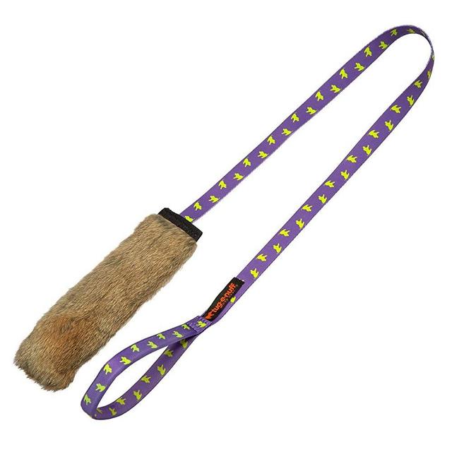 Tug-E-Nuff Dog Gear - Rabbit Skin Squeaky Chaser