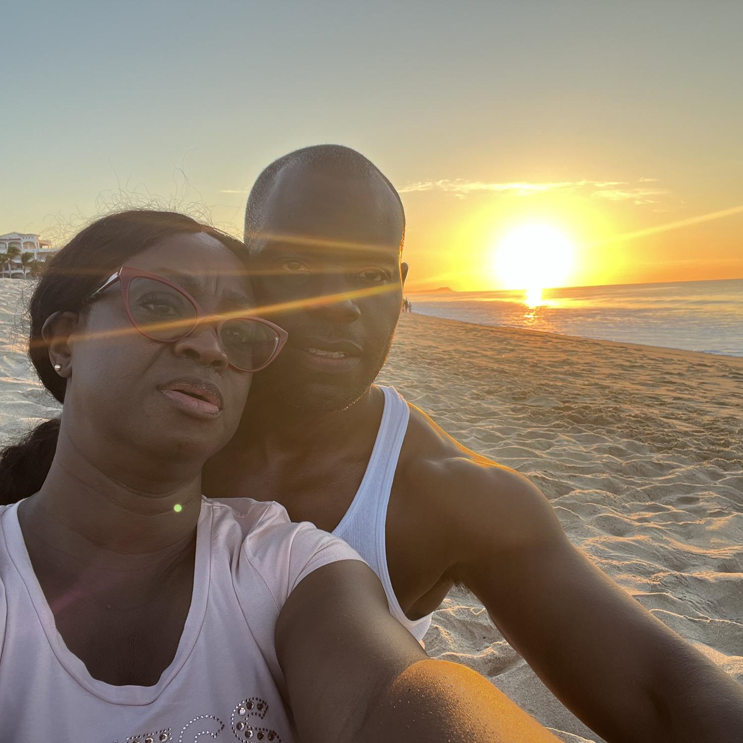 When time stop, and the sunrise 🌅 says it all ❤️