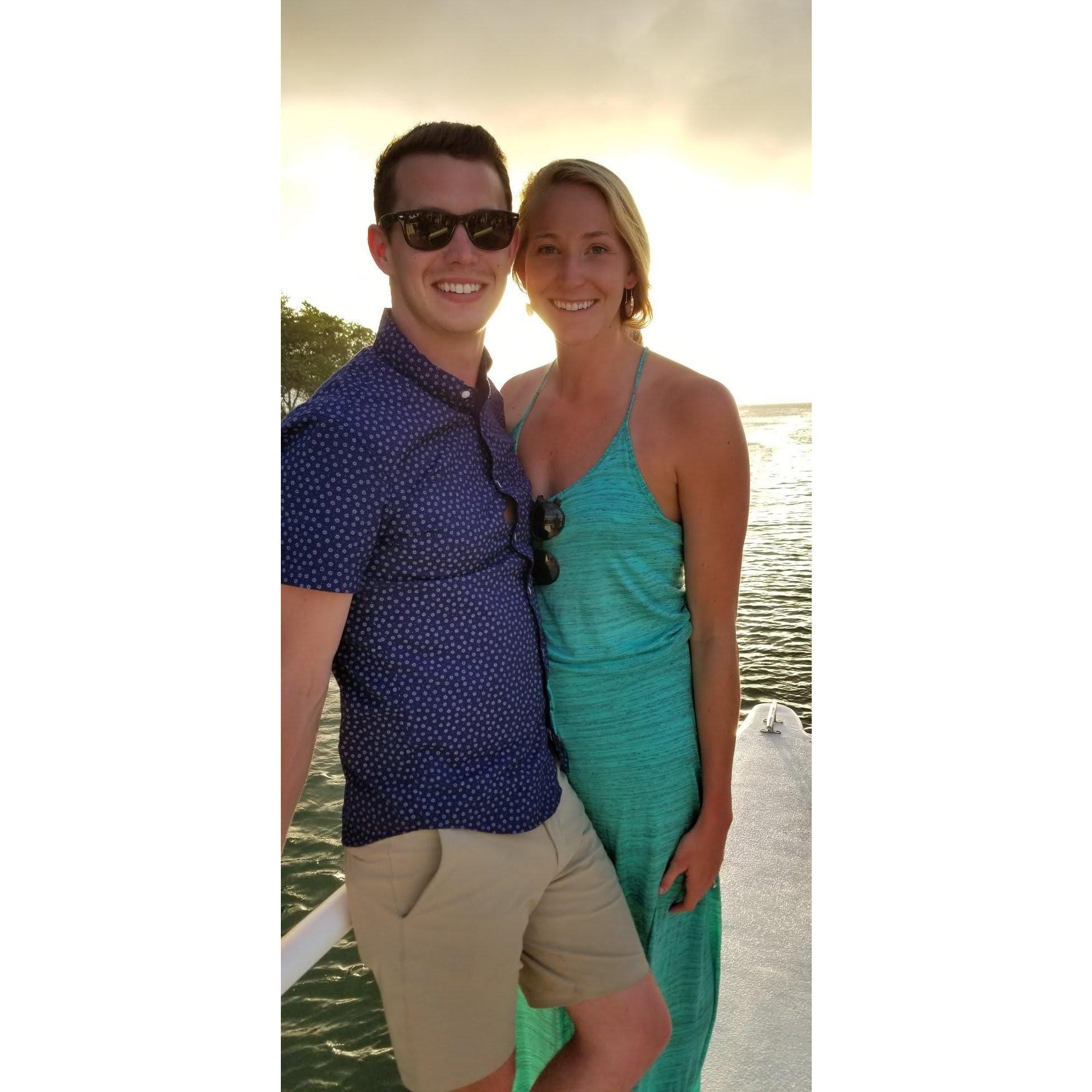 SUNSETS AND WARM WEATHER